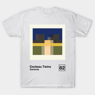 Garlands / Minimal Style Graphic Artwork Design T-Shirt